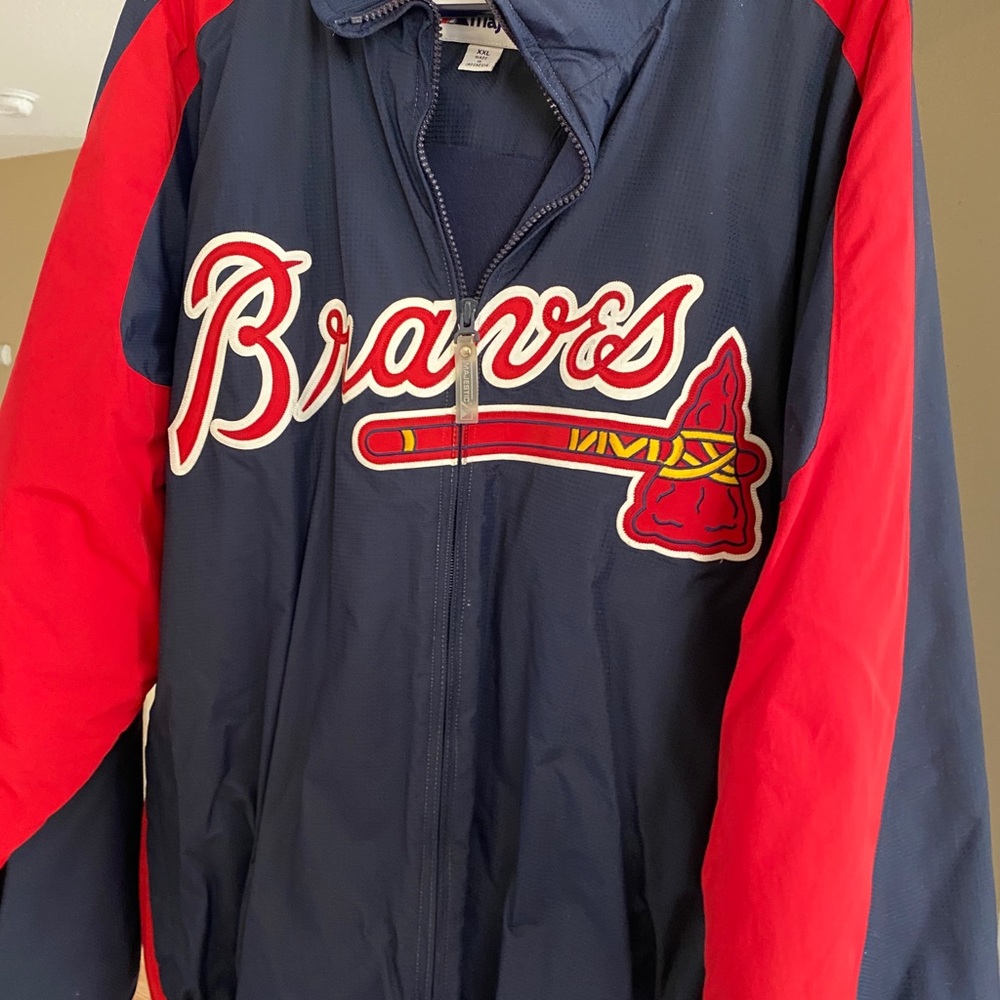 MLB Atlanta Braves warm up jacket